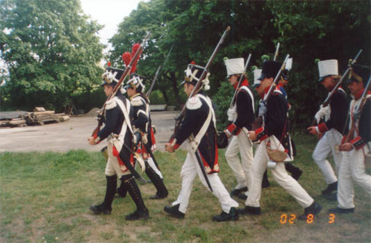 Французко-прусская бригада на
    марше
